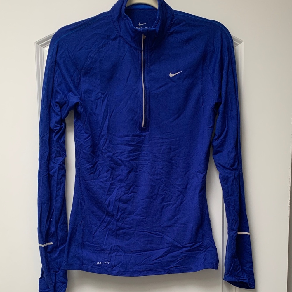 Nike Women's Royal Blue Long Sleeve Tee